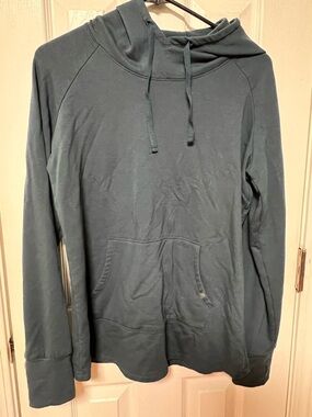 Free Fly Lightweight Bamboo Teal Hoodie